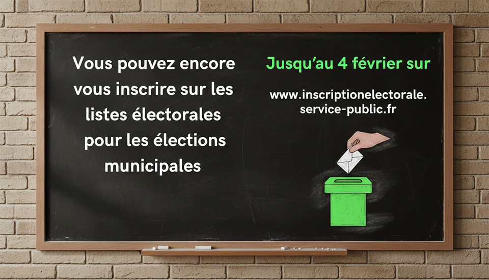 Inscription aux listes électorales